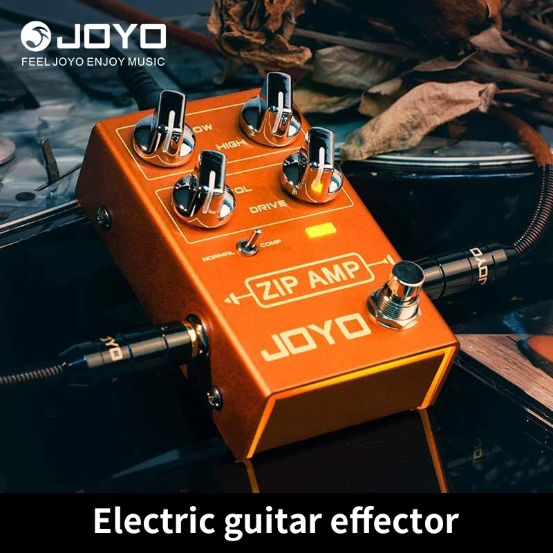 Joyo R-04 ZIP AMP Overdrive Pedal Gain COMP Knob 3 Versions Overdrive Tone