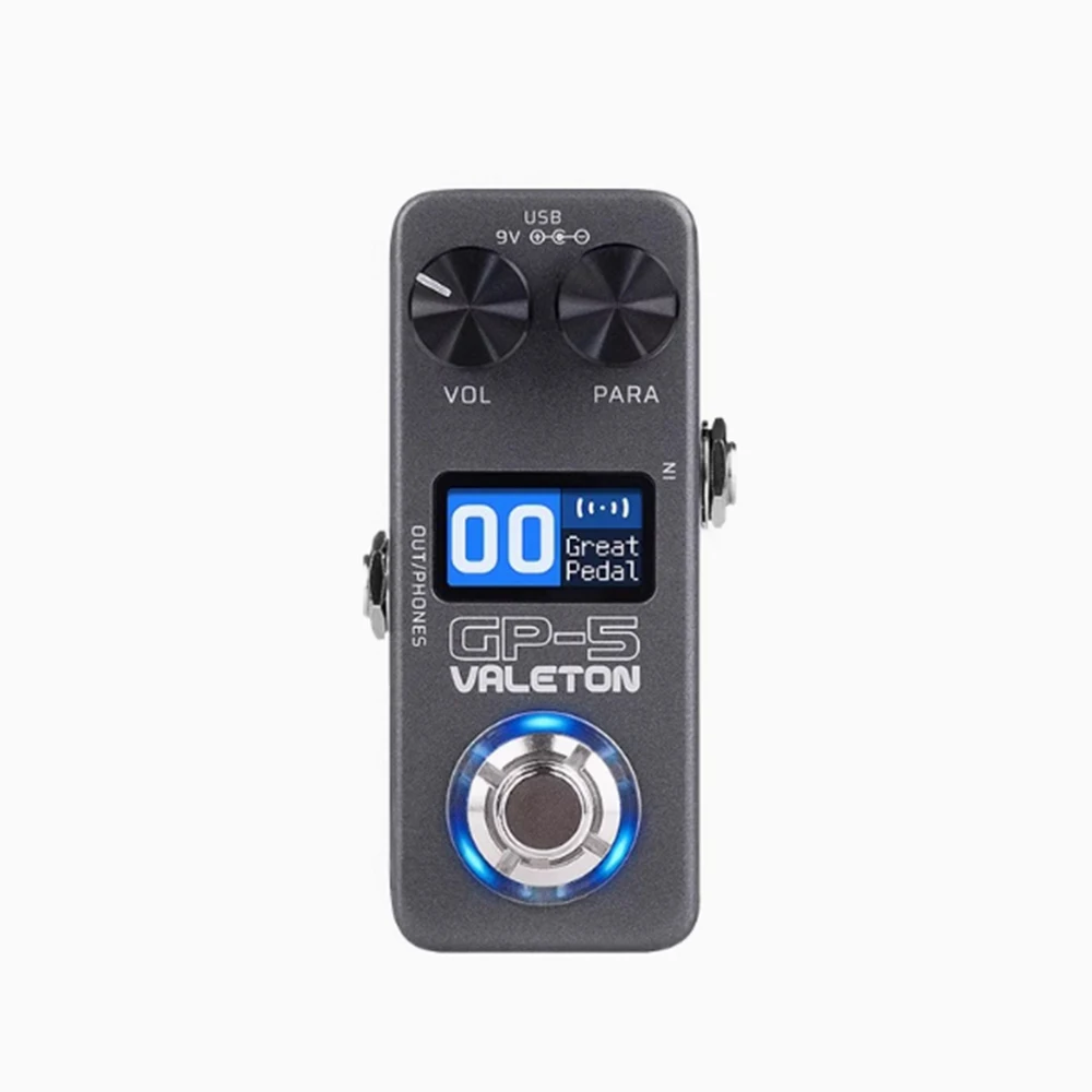 Valeton GP-5 Multi-Effects Processor Amp Modeler Looper IR