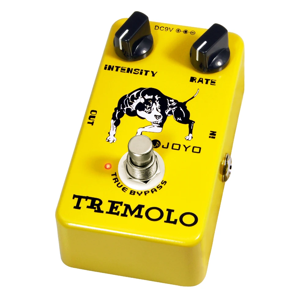 Joyo JF-09 TREMOLO Pedal Using Photoelectric Tube Circuitry Classic Tube Amplifiers Tremolo Pedals
