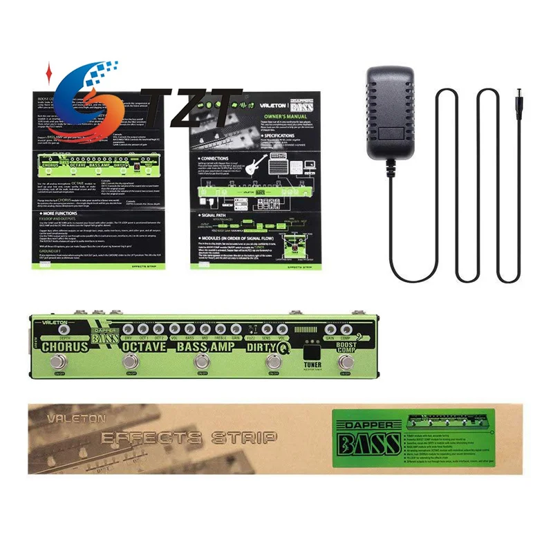 Valeton IN-1 TZT Dapper Bass Portable DI Preamplifier 6-