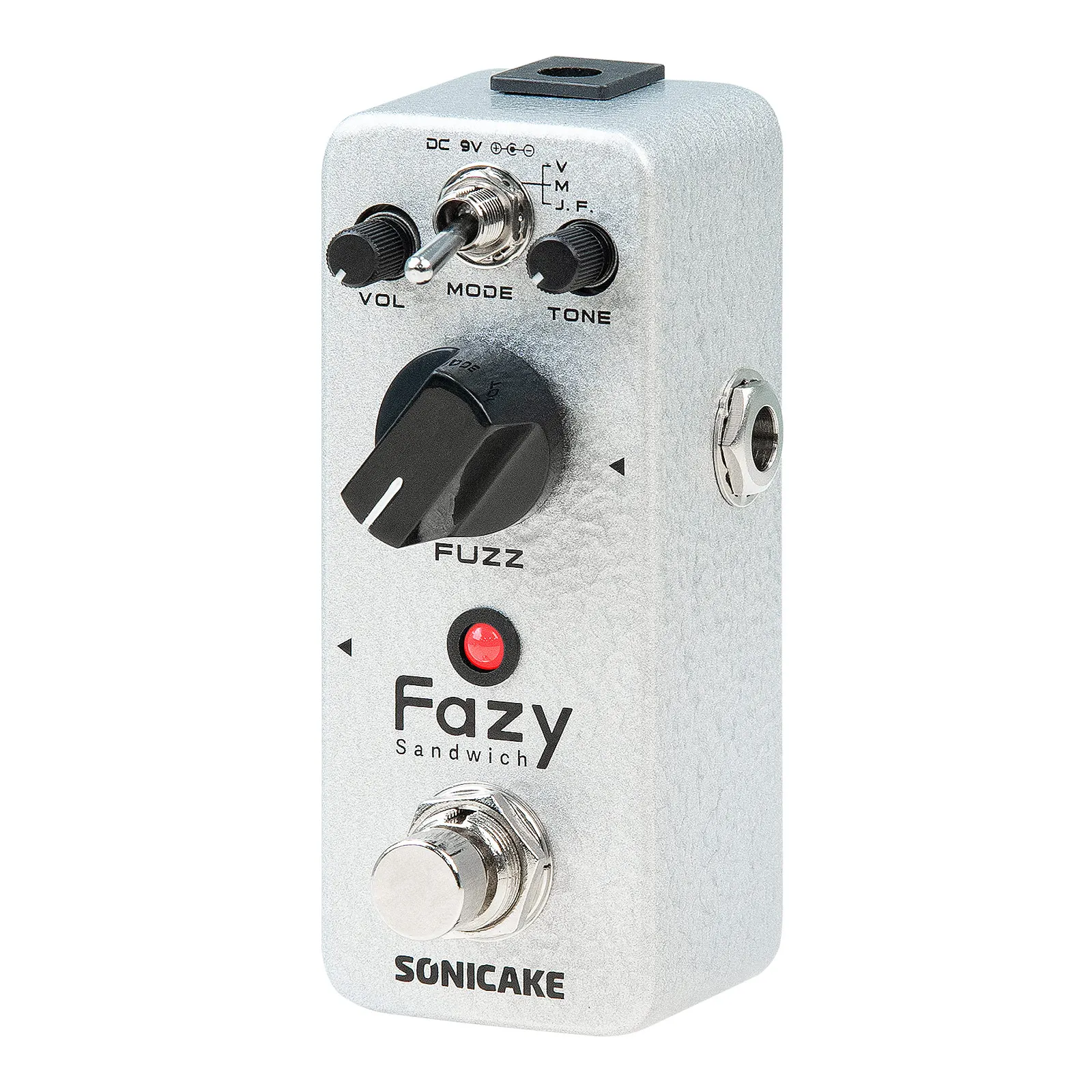 Sonicake QSS-24 Fazy Sandwich Fuzz Pedal Classic Fuzz Tone 100 -Analog