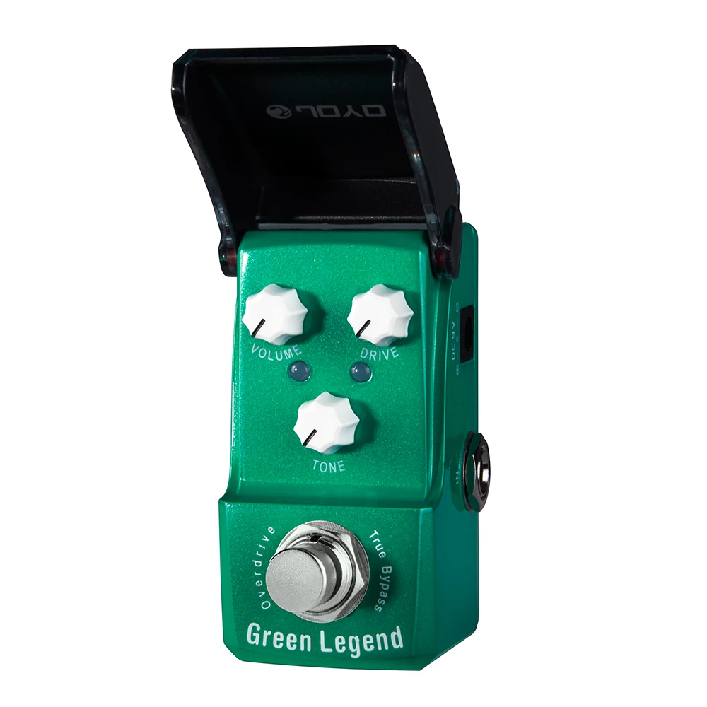 Joyo JF-319 GREEN LEGEND Overdrive Pedal Classic Vintage