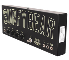 Surfy Industries SurfyBear Reverb Pedal Metal Black with SurfyPan - Image 3