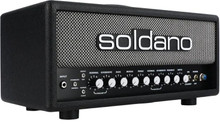 Soldano Super Lead Overdrive SLO 30 30W Head Custom with Black Tolex, Black Panels, Salt & Pepper Grille - Image 4