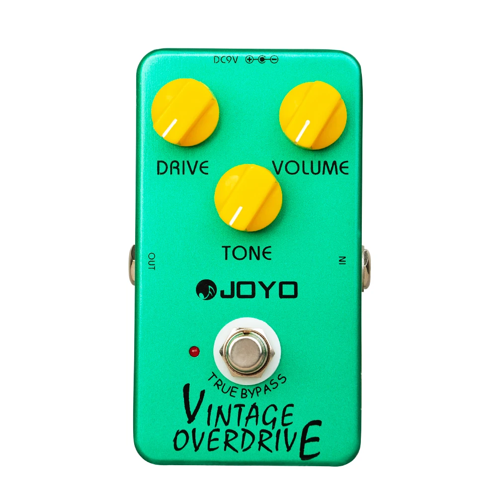 Joyo JF-01 Vintage Overdrive Pedal Producing Warm Mild