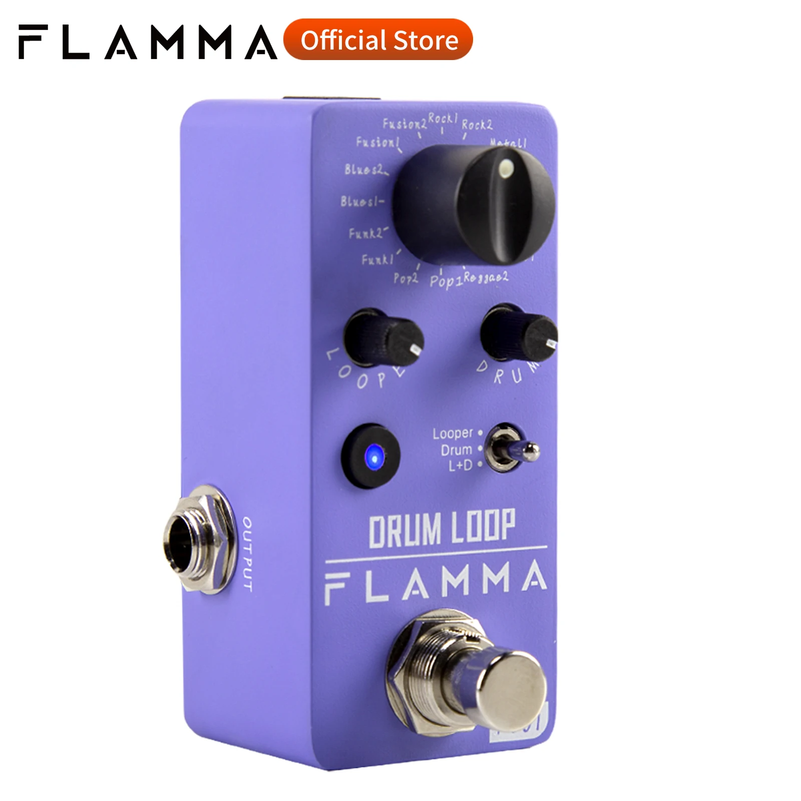 Flamma FC01 Drum Looper Pedal Drum Loop Pedal