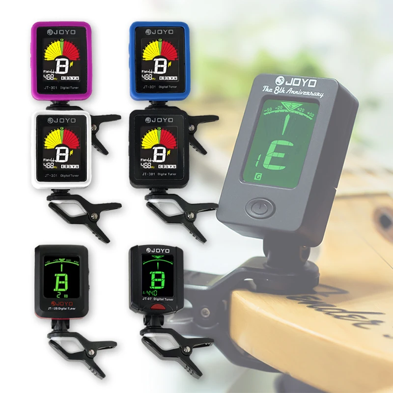JOYO Mini Digital LCD Clip on Tuner Bass