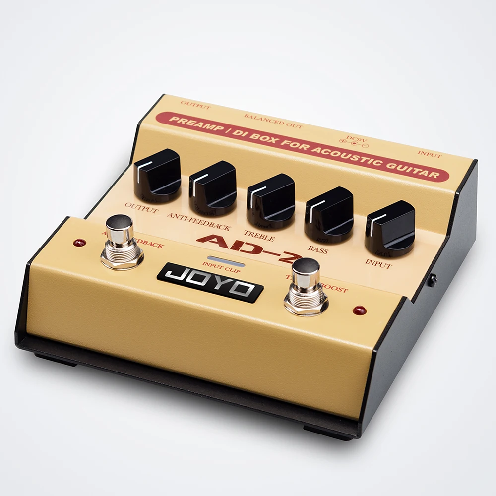 Joyo AD-2 Acoustic Pedal Dual Band EQ Anti-feedback