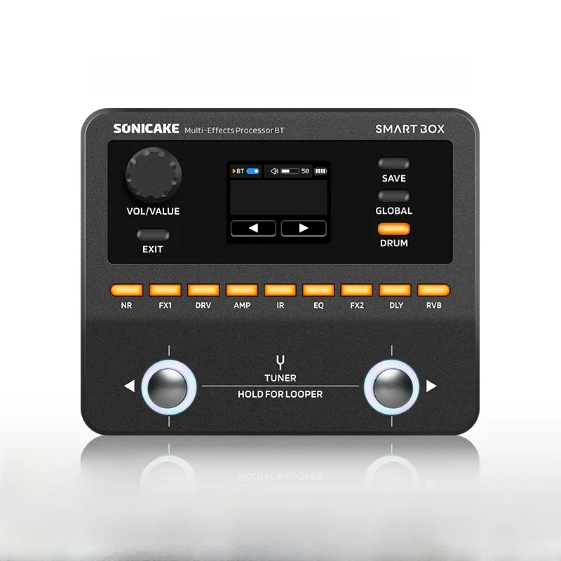 Sonicake Smart Box Pedal Bluetooth Accaniment Portable Bass Cabinet Internal