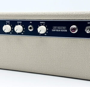 Surfy Industries SurfyBear Reverb Pedal Classic Blonde with SurfyPan Extra - Image 2