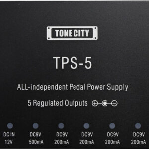 Tone City 5 Output Isolated Pedal Power Supply - Image 4
