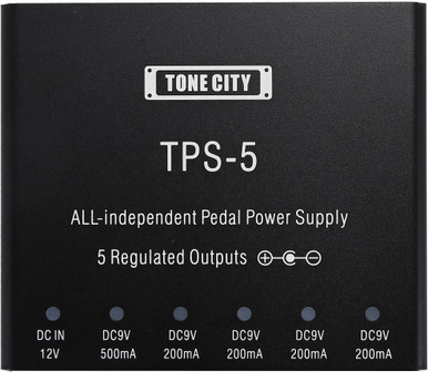 Tone City 5 Output Isolated Pedal Power Supply