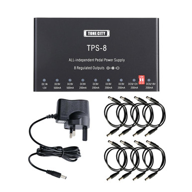 Tone City 8 Output Isolated Pedal Power Supply