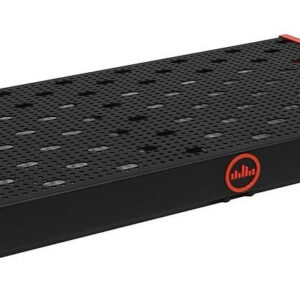 Temple Audio Templeboard TRIO 16.5x28in Pedalboard in Temple Red - Image 4