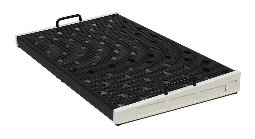Temple Audio Templeboard TRIO 16.5x28in Pedalboard in Vintage White