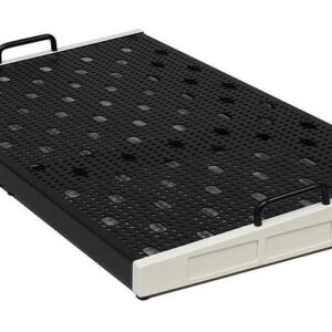 Temple Audio Templeboard TRIO 16.5x28in Pedalboard in Vintage White - Image 2