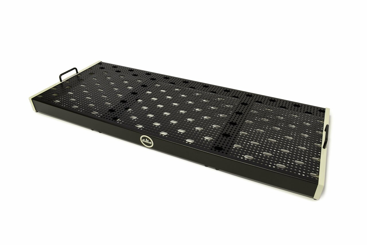 Temple Audio Templeboard TRIO 16.5x43in Pedalboard in Vintage White - Image 4