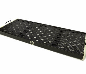Temple Audio Templeboard TRIO 16.5x43in Pedalboard in Vintage White - Image 1
