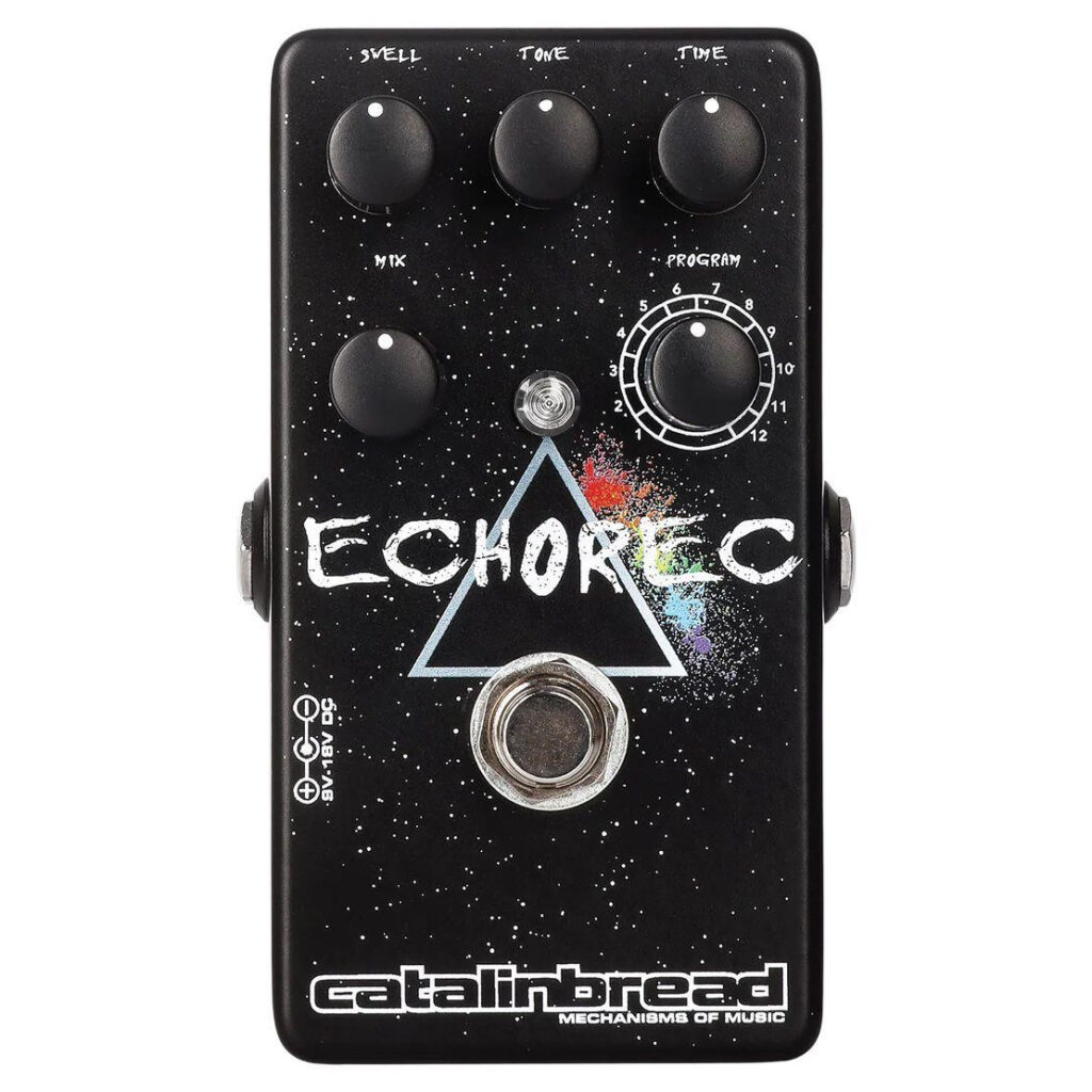 Catalinbread Echorec Multi-Tap Echo Pedal in Limited Edition Space Black