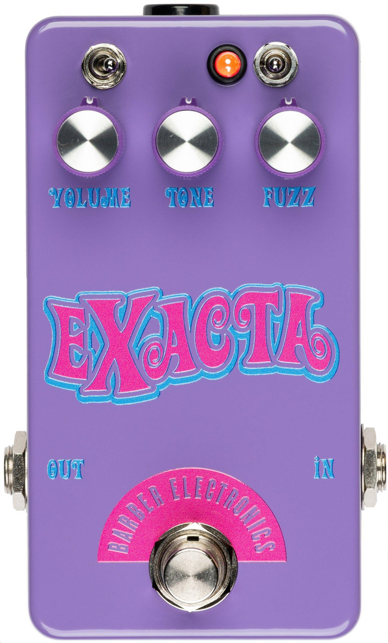 Barber Electronics Exacta Vintage Fuzz Pedal in Violet - Image 4