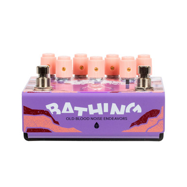 Old Blood Noise Endeavors Bathing liminal Delay Pedal in Orchid