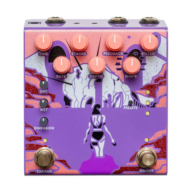 Old Blood Noise Endeavors Bathing liminal Delay Pedal in Orchid