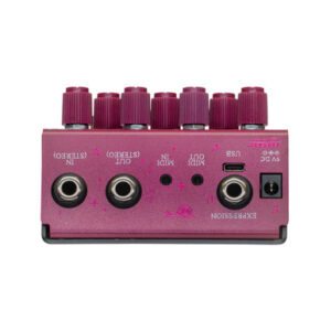 Old Blood Noise Endeavors Sunlight Stereo Modulated Reverb Pedal in Maroon - Image 6