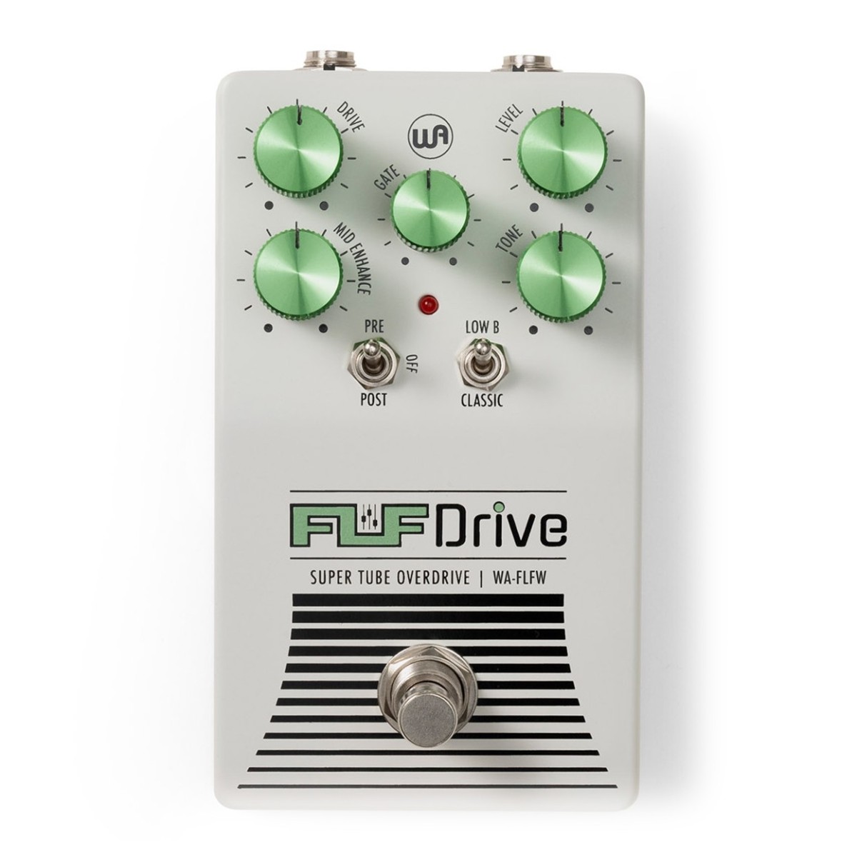 Warm Audio Fluff Drive Super Tube Overdrive Pedal White