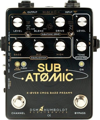 DSM and Humboldt Sub Atomic Bass Preamp Pedal