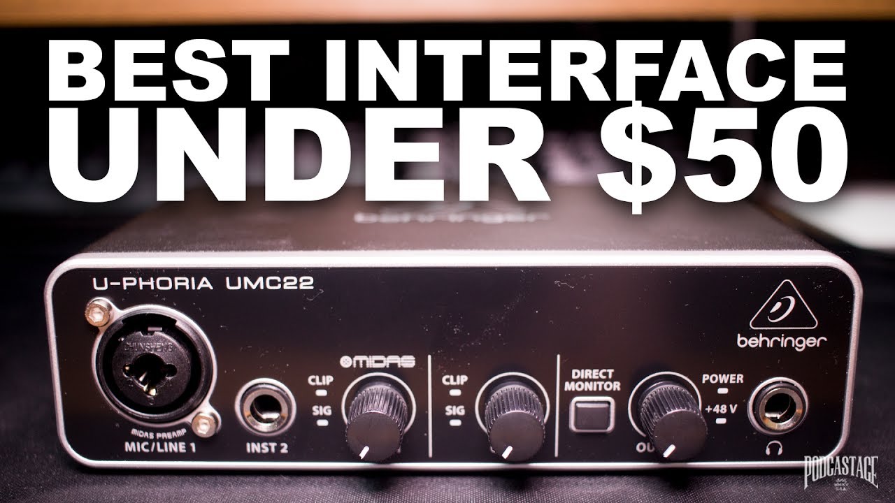 Behringer U-Phoria UMC22 Review / Test