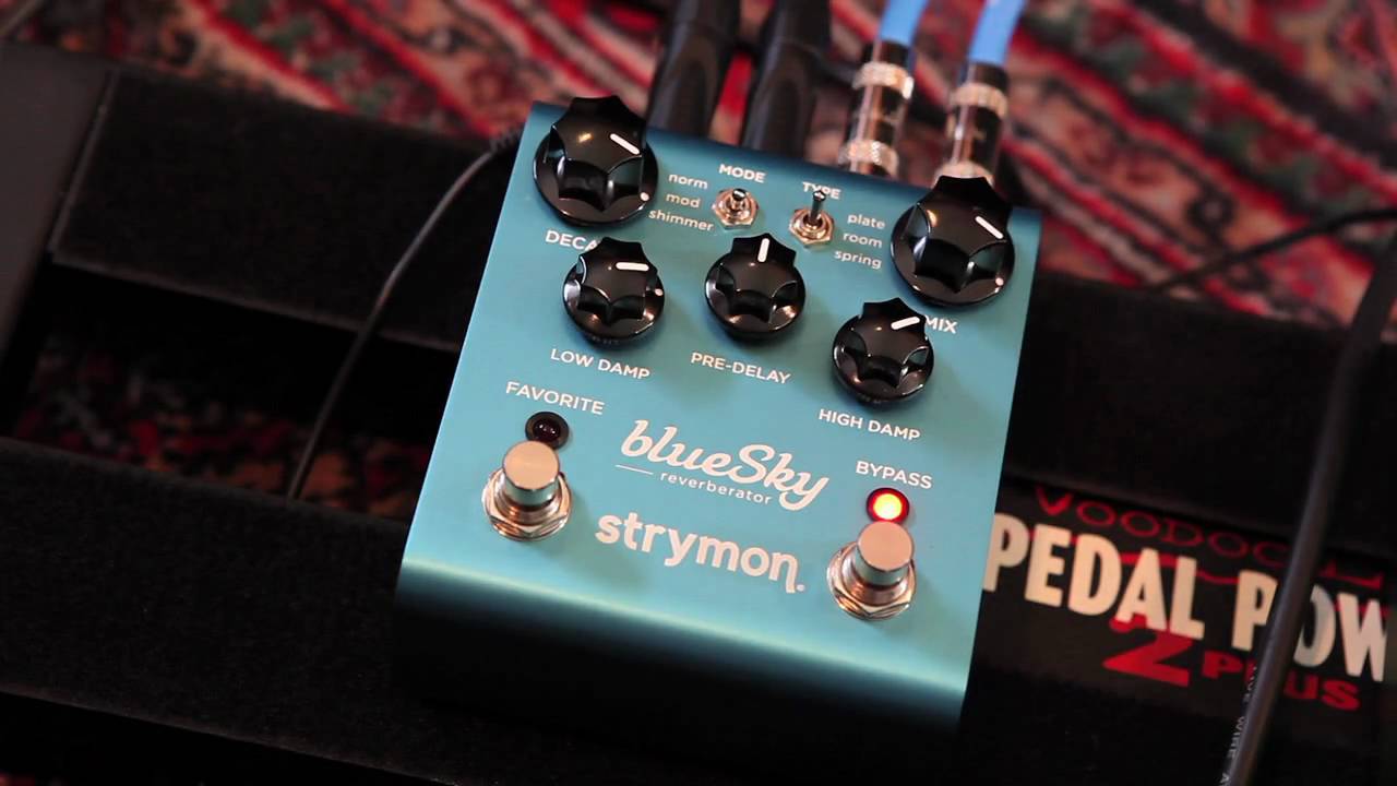 Strymon blueSky Reverberator – Plate Shimmer Demo