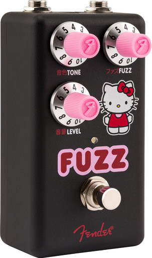Fender x Hello Kitty Fuzz Pedal in Black