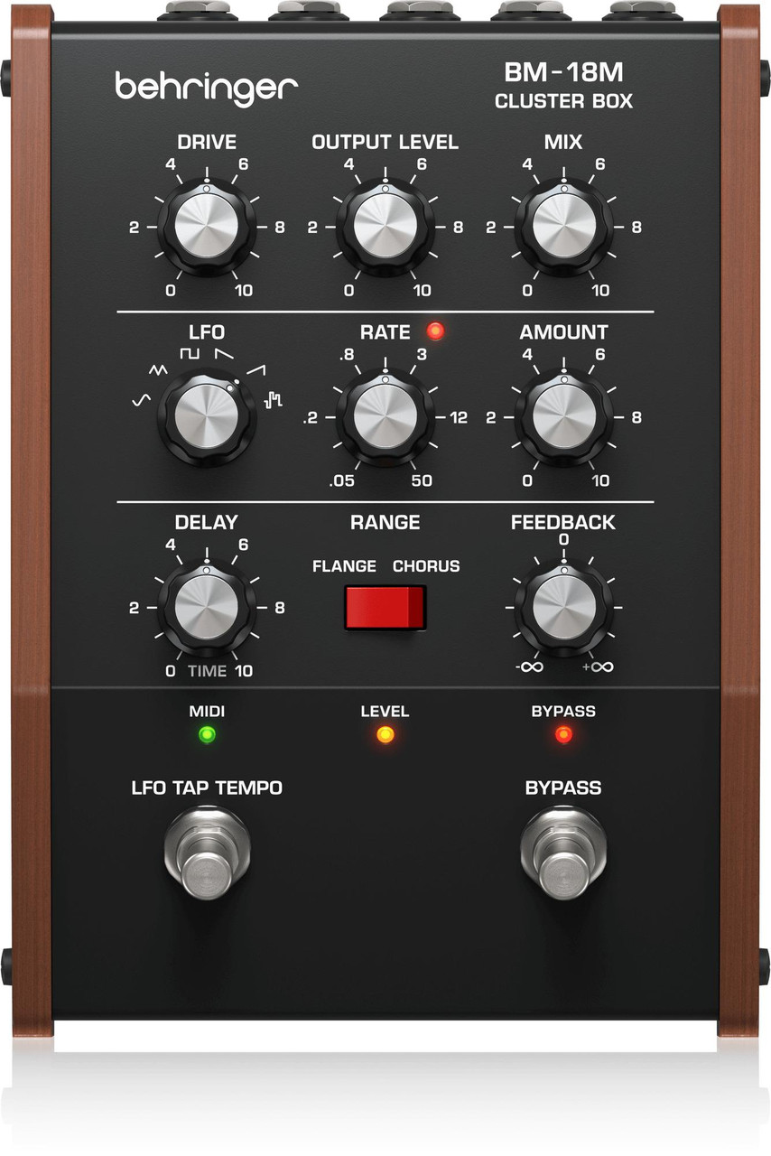 B Stock : Behringer BM-18M Cluster Box Analogue Modulation Pedal - 005