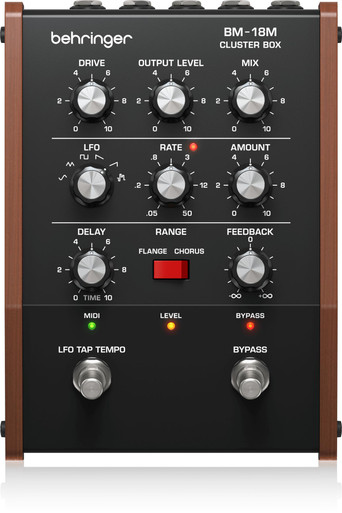 B Stock : Behringer BM-18M Cluster Box Analogue Modulation Pedal - 005