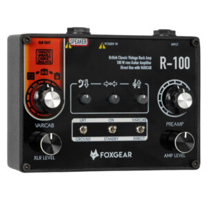 Foxgear R-100 British Classic Vintage Rock 100W Guitar Amp Pedal - Image 5