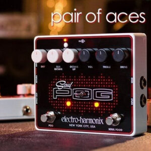 Electro Harmonix Soul POG - Combined Soul Food Overdrive & Nano POG Polyphonic Octave Generator - Image 4
