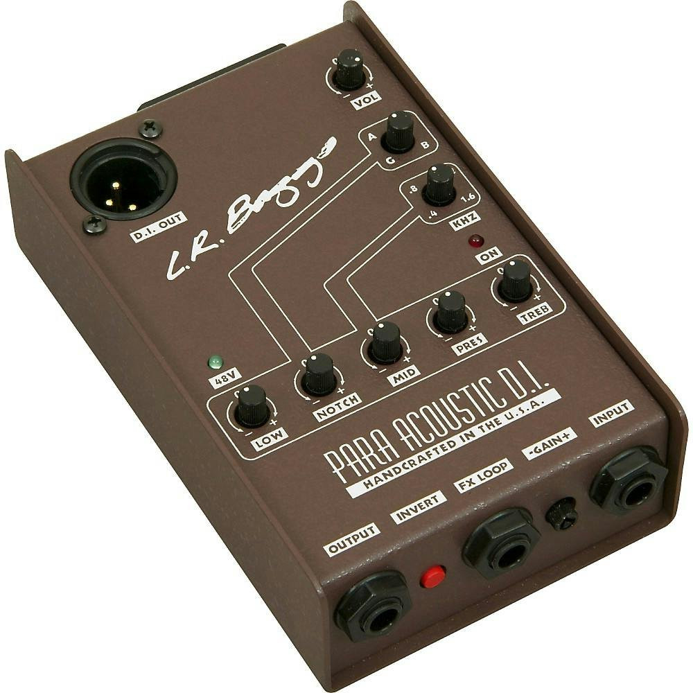 LR Baggs Para DI Acoustic Direct Box & Preamp with 5-band EQ