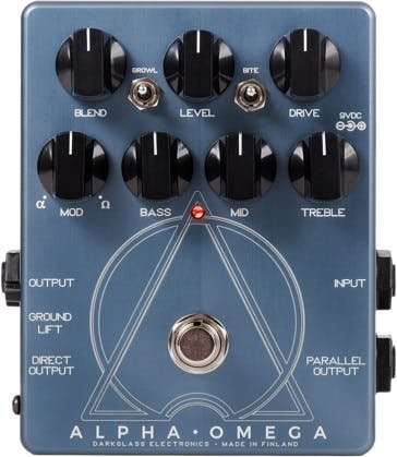 Darkglass Alpha Omega Dual Distortion Bass Pedal