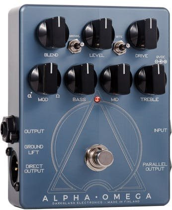 Darkglass Alpha Omega Dual Distortion Bass Pedal