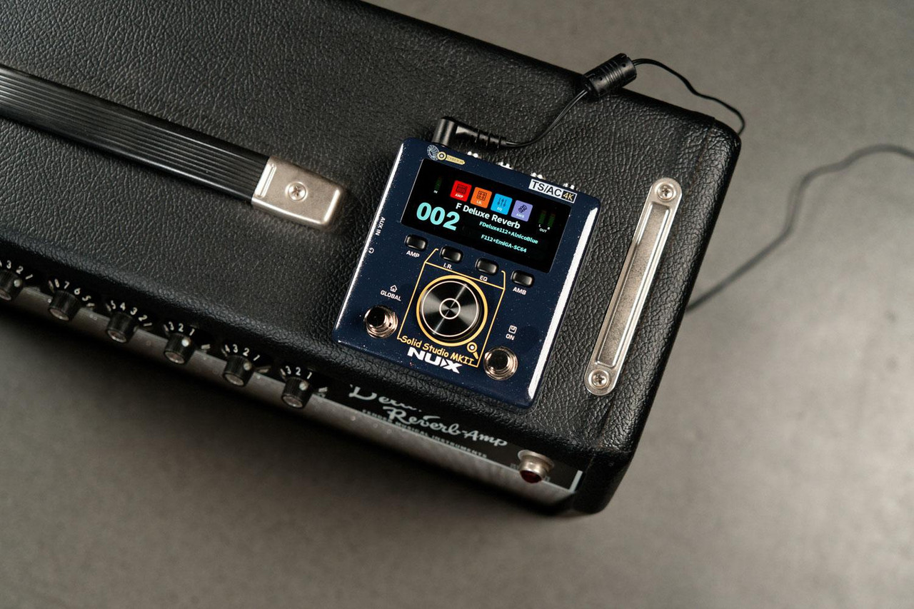 NUX Solid Studio MKII Guitar Amp Modeller Pedal - Image 5