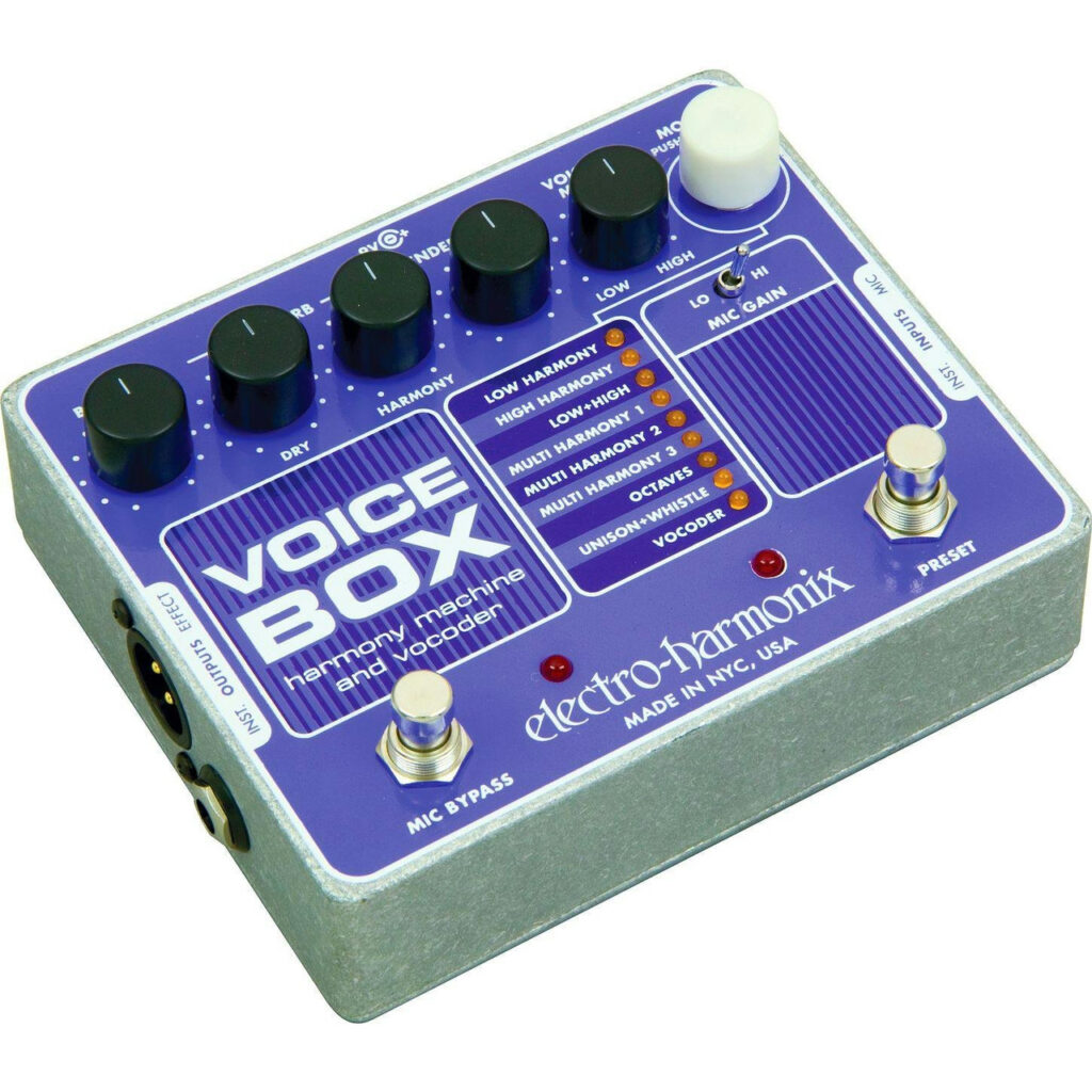 Electro Harmonix Voice Box Harmony & Vocoder Pedal
