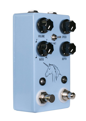 JHS Pedals The Unicorn V2, Analog Bulb Driven Uni-vibe with Tap Tempo Pedal
