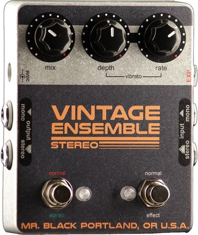 Mr. Black Stereo Vintage Ensemble Chorus Pedal