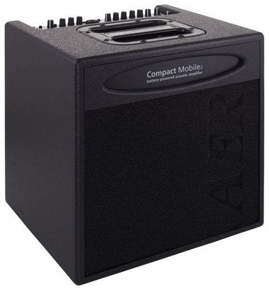 AER Compact Mobile 2 60W Battery Powered Acoustic Guitar Amp