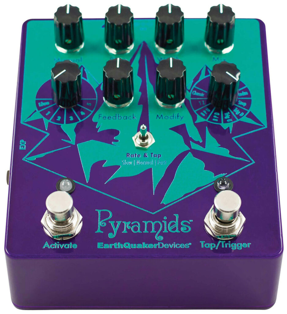 Earthquaker Devices Pyramids Stereo Flanger Guitar Pedal