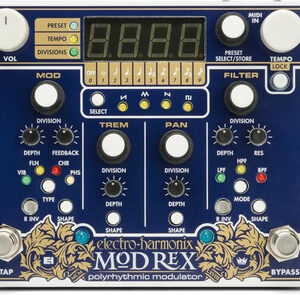 Electro Harmonix Mod Rex Poly-Rhythmic Modulator Pedal - Image 1