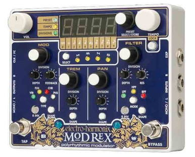 Electro Harmonix Mod Rex Poly-Rhythmic Modulator Pedal