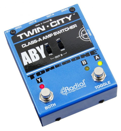 Radial Engineering Bones Twin City Buffered ABY Pedal