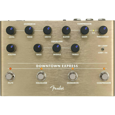 Fender Downtown Express Bass Multi Effect Pedal - Image 1