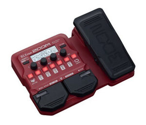 Zoom B1x Four Multi Effects Processor with Expression Pedal - Image 2